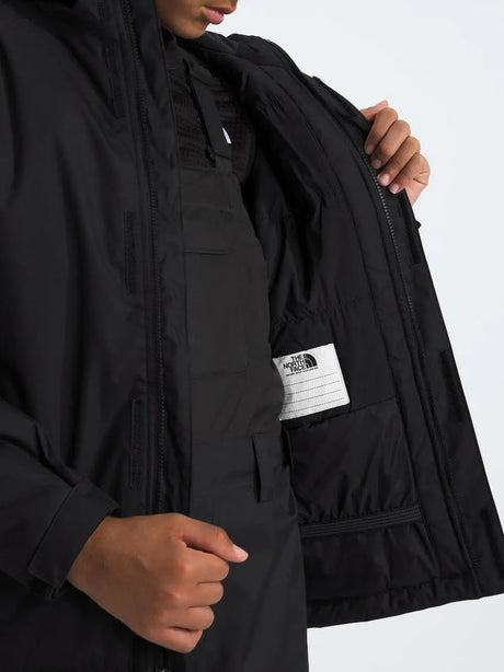 Giubbotto The North Face Bambino Snowquest Nero The North Face  Angolo dello Sport