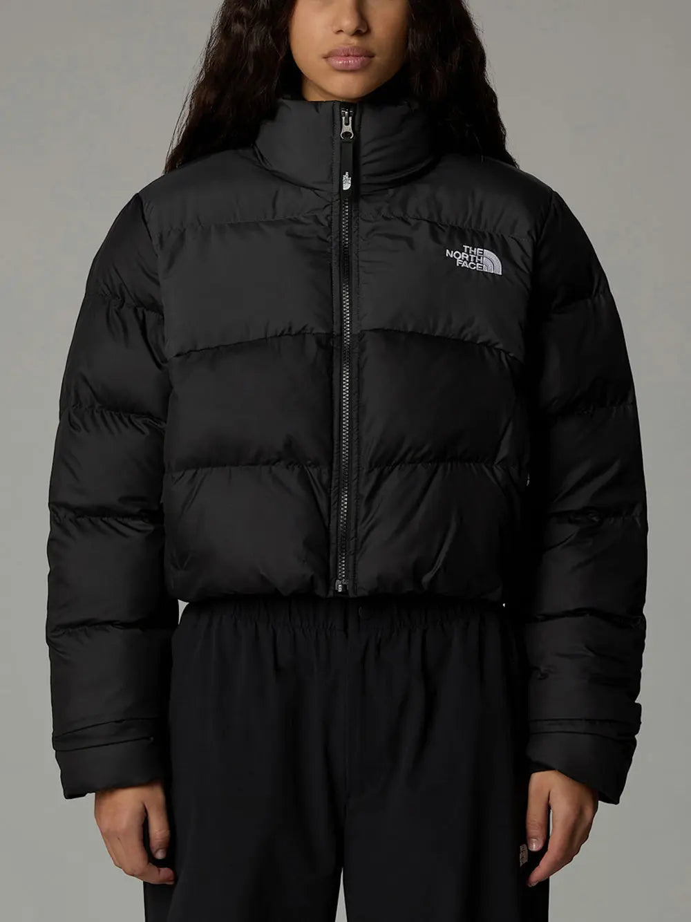 Giubbotto The North Face W Cropped Saikuru Donna - Nero