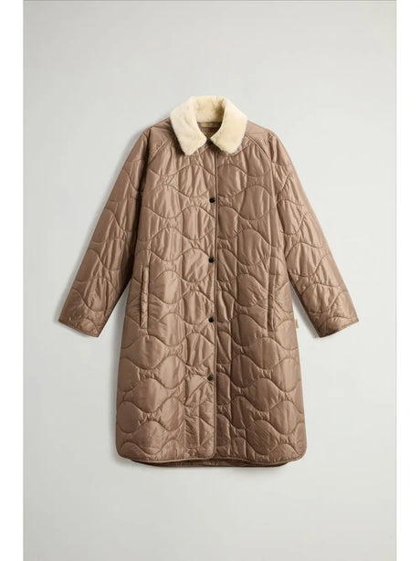 Giubbotto Woolrich ALL WEATHER COAT 3IN1 Donna - Beige