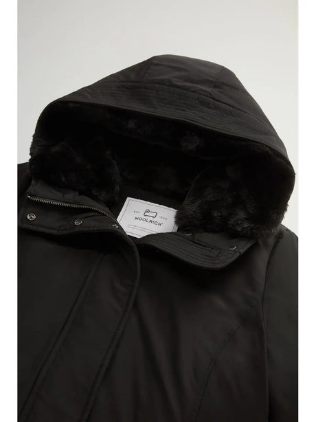 Giubbotto Woolrich BOULDER FAUX FUR PARKA Donna - Nero