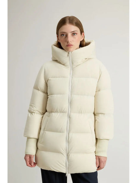 Giubbotto Woolrich CLOUD MADISON COAT Donna - Bianco