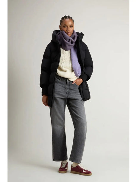 Giubbotto Woolrich CLOUD MADISON COAT Donna - Nero