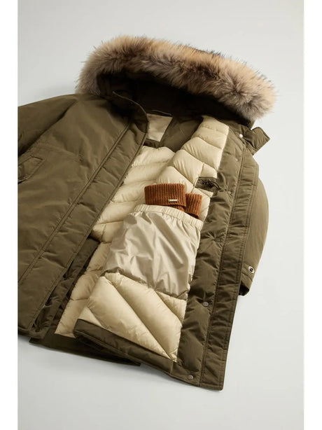 Giubbotto Woolrich GRACE FUR PARKA Donna - Verde