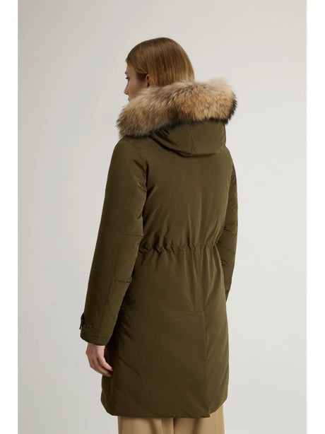 Giubbotto Woolrich GRACE FUR PARKA Donna - Verde