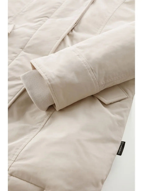 Giubbotto Woolrich LUXURY ARCTIC RACCOON PARKA Donna - Bianco