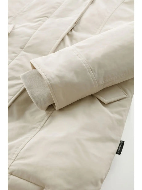 Giubbotto Woolrich LUXURY ARCTIC RACCOON PARKA Donna - Bianco