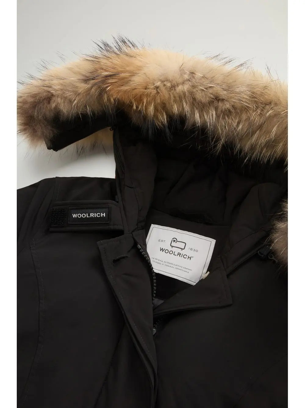 Giubbotto Woolrich LUXURY ARCTIC RACCOON PARKA Donna - Nero