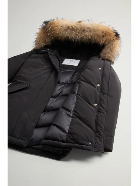 Giubbotto Woolrich LUXURY ARCTIC RACCOON PARKA Donna - Nero
