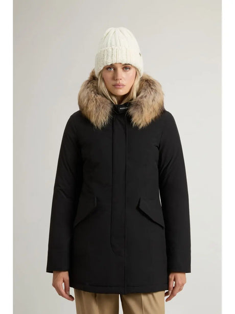 Giubbotto Woolrich LUXURY ARCTIC RACCOON PARKA Donna - Nero