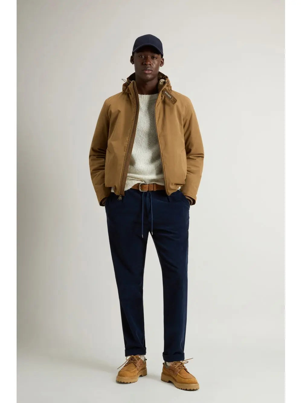 Giubbotto Woolrich MOUNTAIN CLOTH PACIFIC JACKET Uomo - Marrone