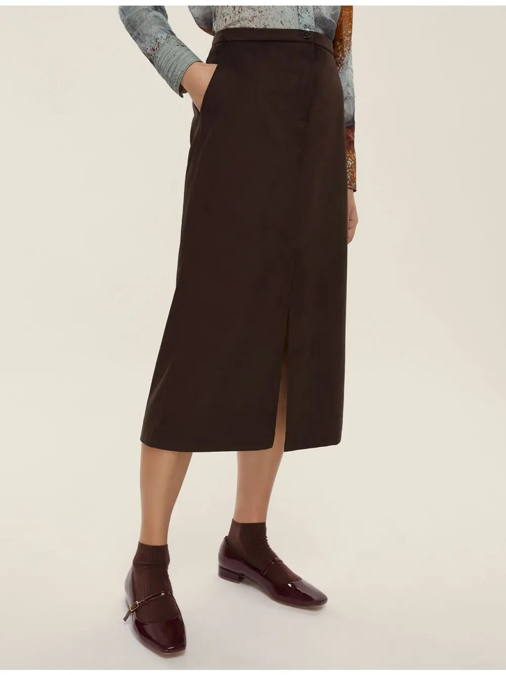 Gonna Emme Marella DRITTO Donna - Nero