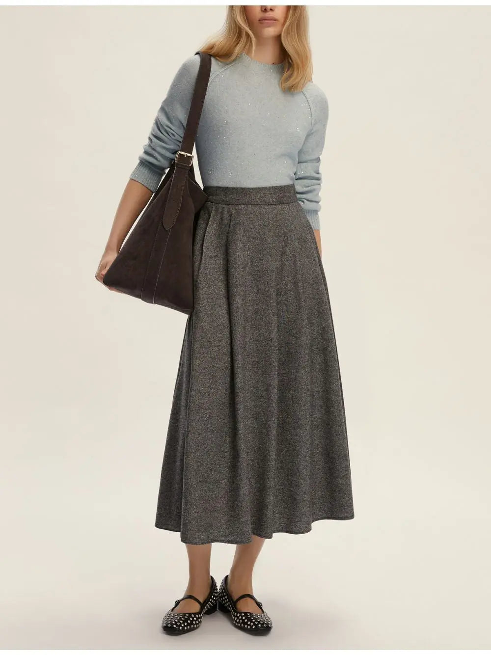 Gonna Emme Marella REFUGE Donna - Grigio