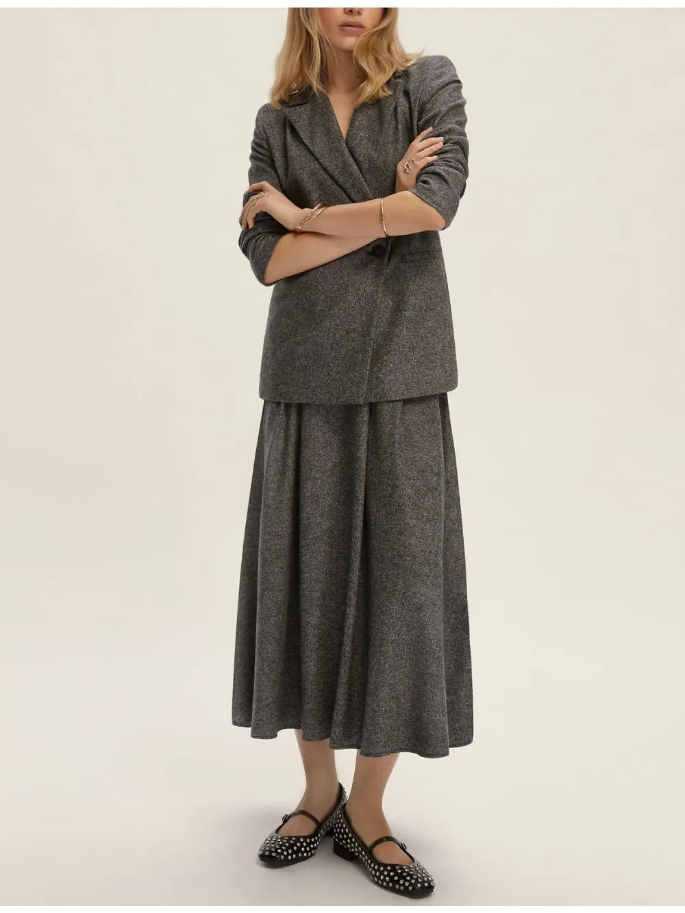 Gonna Emme Marella REFUGE Donna - Grigio