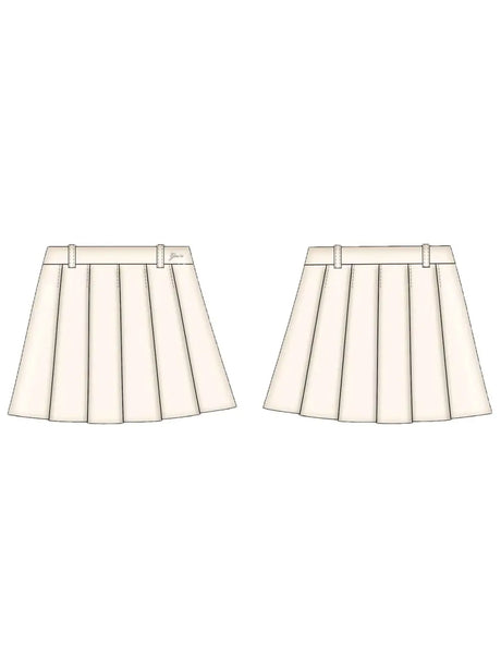 Gonna Guess PUNTO MILANO MIDI Bambina - Avorio