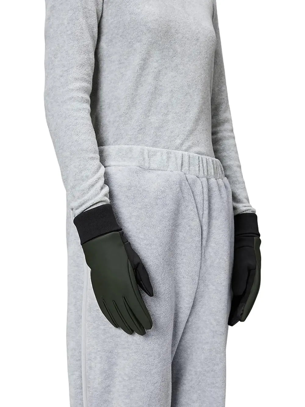 Guanti Rains Unisex Verde Rains  Angolo dello Sport