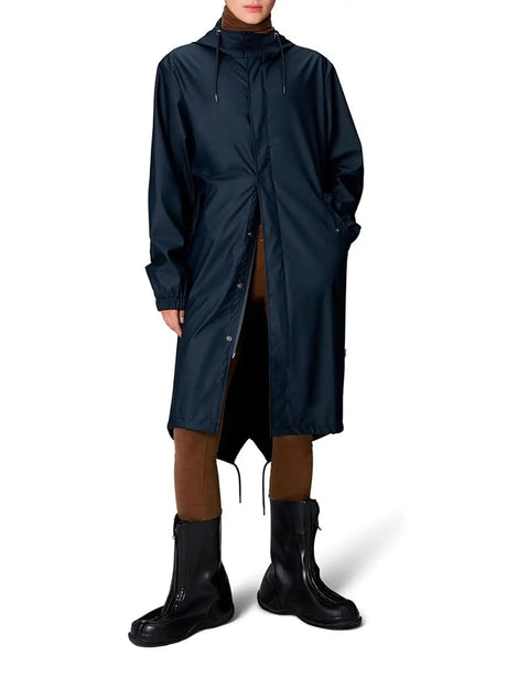 Impermeabile Rains Donna Fishtail Navy Rains  Angolo dello Sport