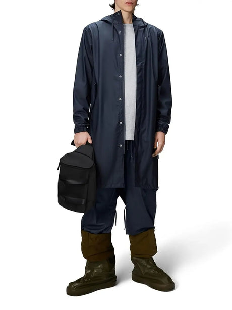 Impermeabile Rains Donna Fishtail Navy Rains  Angolo dello Sport