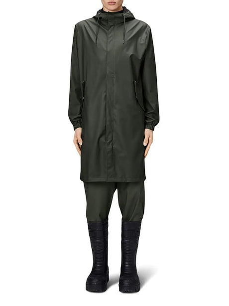 Impermeabile Rains Donna Fishtail Verde Rains  Angolo dello Sport