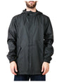 Impermeabile Rains Fishtail Jacket W3 Unisex - Nero