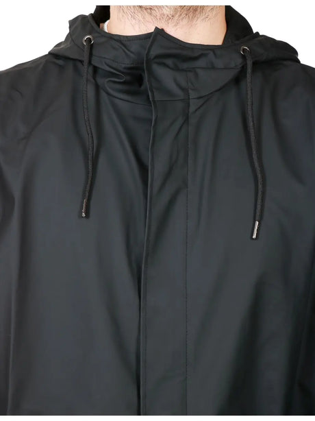 Impermeabile Rains Fishtail Jacket W3 Unisex - Nero