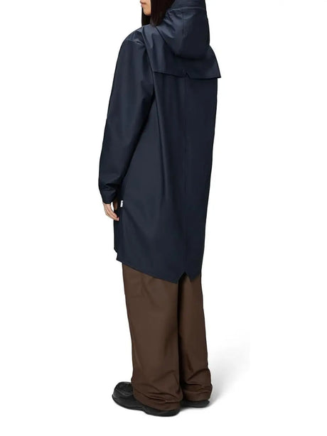 Impermeabile Rains Unisex Long Navy Rains  Angolo dello Sport