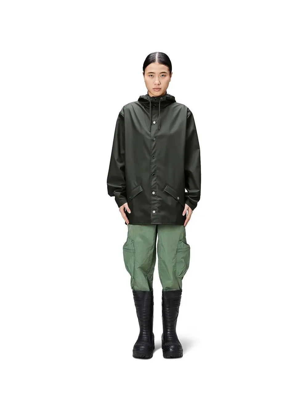 Impermeabile Rains Unisex - Verde