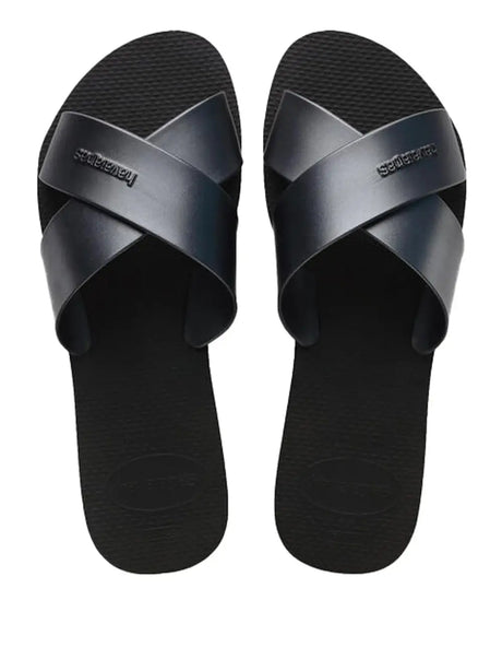 Infradito Aqua Metallic Havaianas Donna - Nero