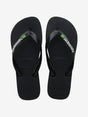Infradito Brasil Logo Havaianas Unisex - Nero