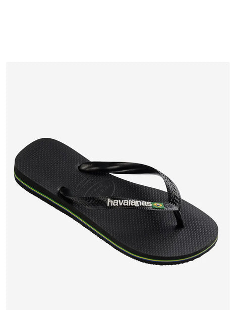 Infradito Brasil Logo Havaianas Unisex - Nero