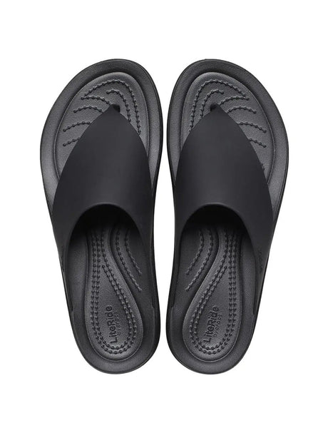 Infradito Crocs Donna Brooklyn Flip Nero Crocs  Angolo dello Sport