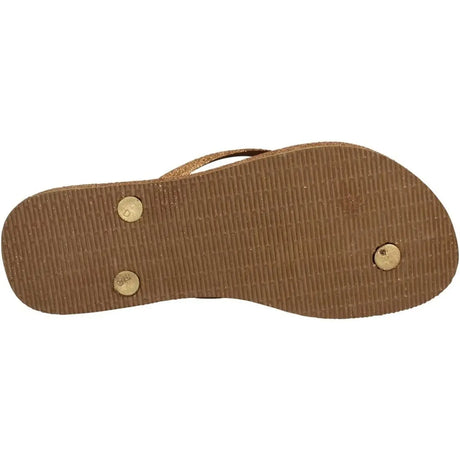 Infradito HAVAIANAS Donna SLIM FLATFORM Oro