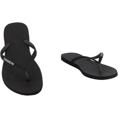 Infradito HAVAIANAS Donna SLIM SPARKLE II Nero