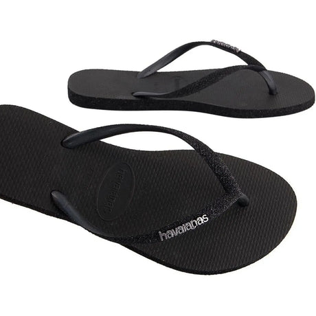 Infradito HAVAIANAS Donna SLIM SPARKLE II Nero