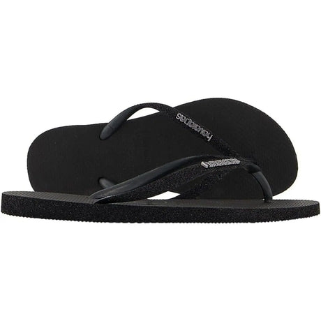 Infradito HAVAIANAS Donna SLIM SPARKLE II Nero