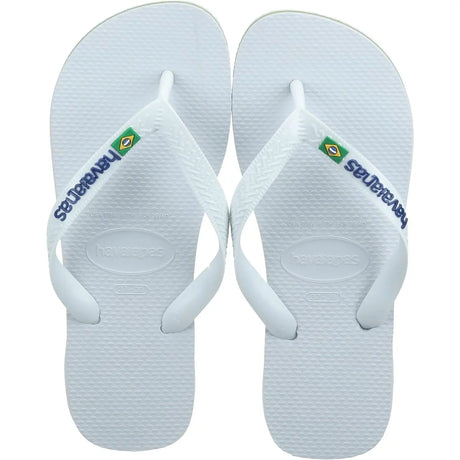 Infradito HAVAIANAS Unisex BRASIL LOGO Bianco