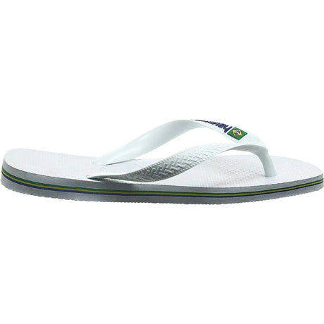 Infradito HAVAIANAS Unisex BRASIL LOGO Bianco