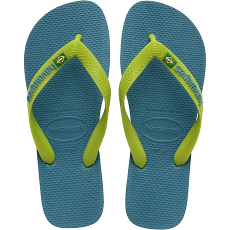 Infradito HAVAIANAS Unisex BRASIL LOGO Blu