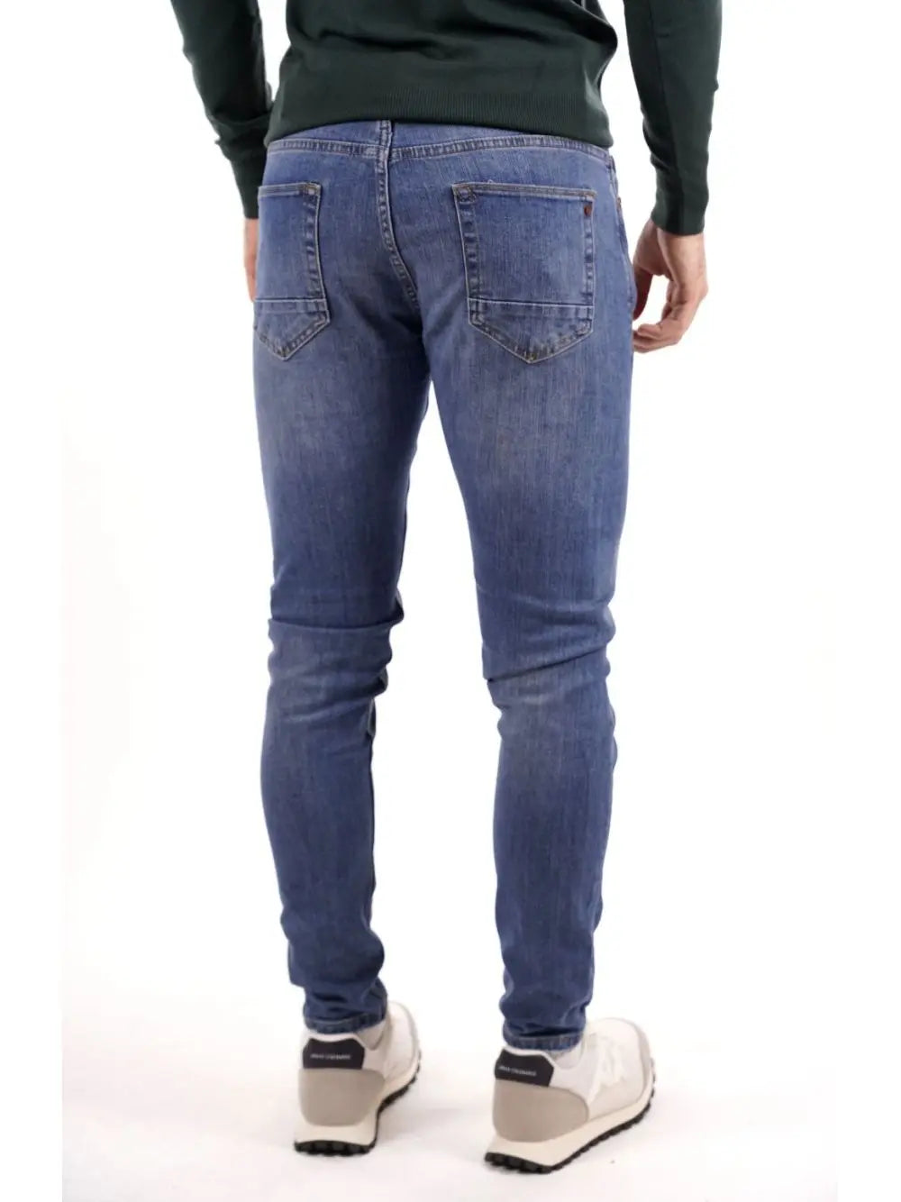 Jeans Gianni Lupo BRUCE regular fit medium wash Uomo - Denim