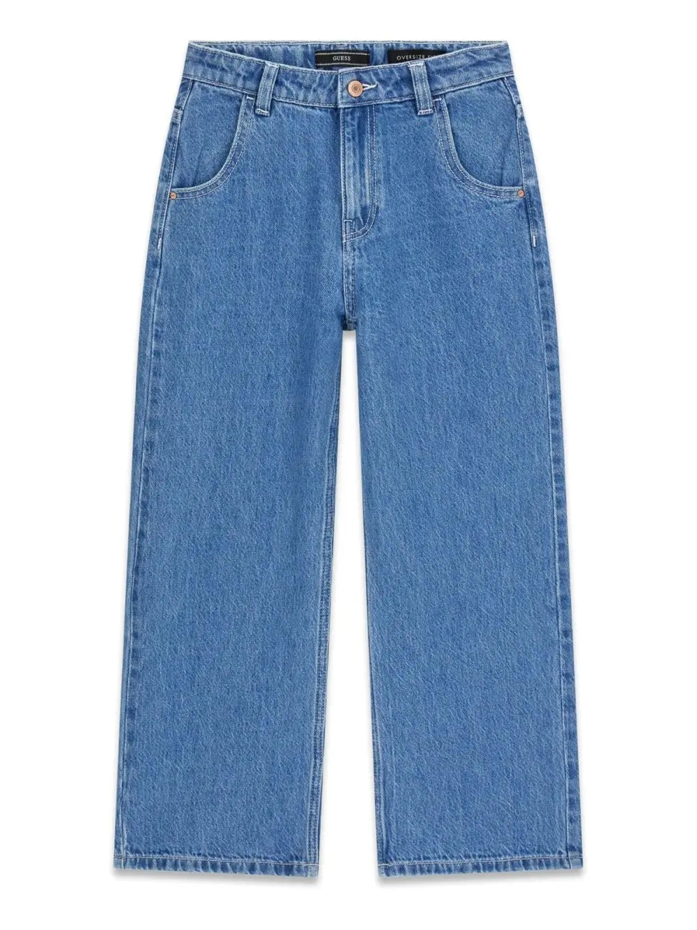 Jeans Guess OVERSIZE RGD DNM W/LASER Bambina - Denim