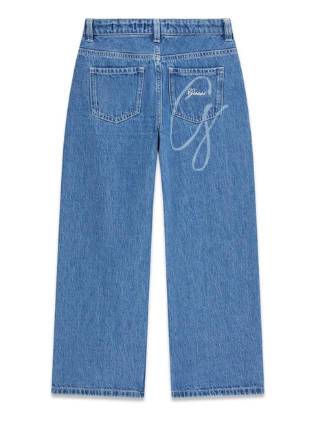 Jeans Guess OVERSIZE RGD DNM W/LASER Bambina - Denim