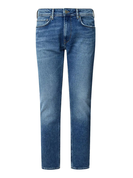 Jeans Tapered Pepe Jeans Stanley Uomo - Denim