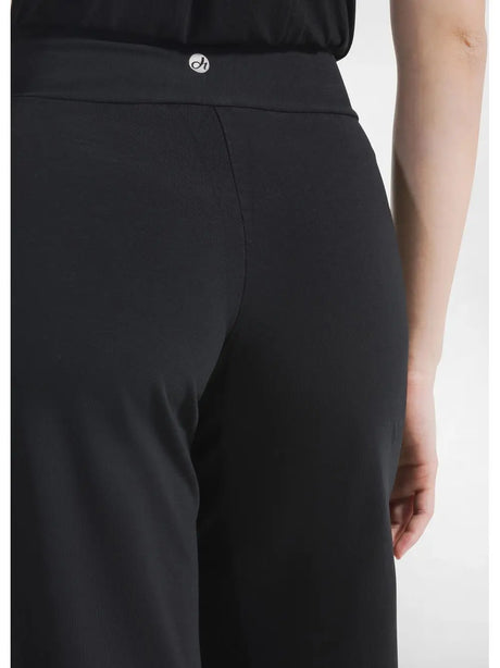 Leggings Deha JERSEY WIDE Donna - Nero