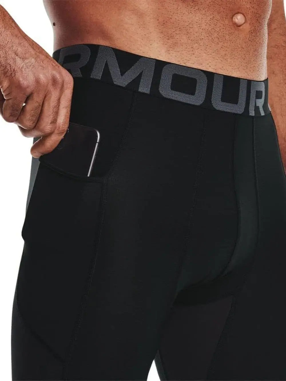 Leggings Sportivo Under Armour Uomo Ua Hg 3/4 Nero Under Armour  Angolo dello Sport