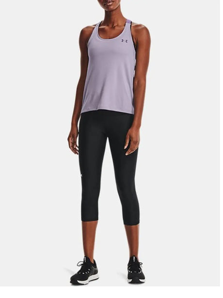 Leggings Tech Hi Capri Under Armour Donna - Nero