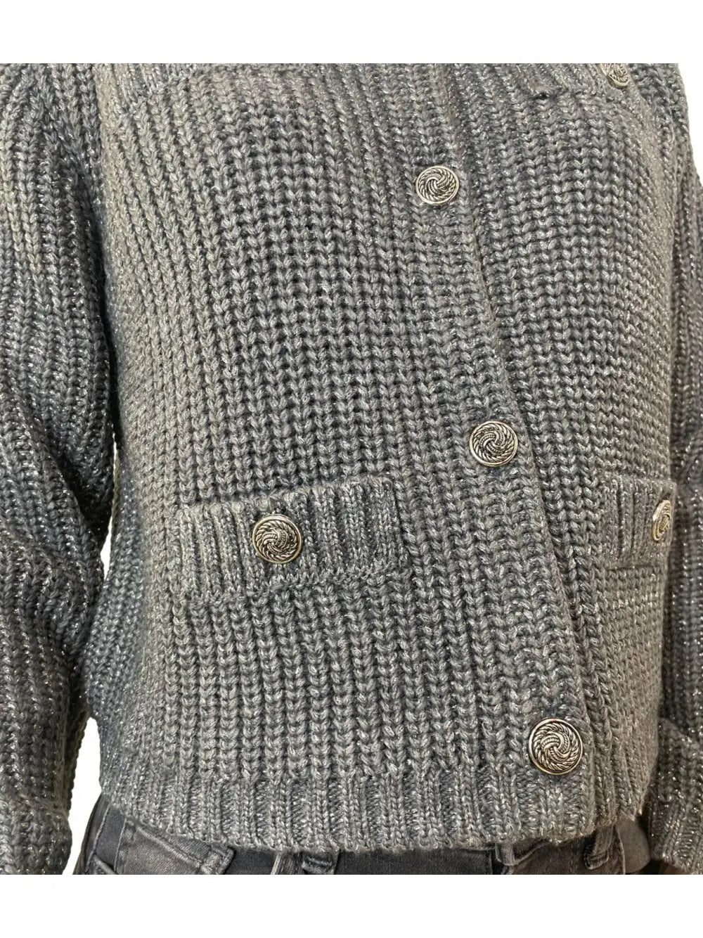 Maglia Liu Jo APERTA M/L Donna - Grigio