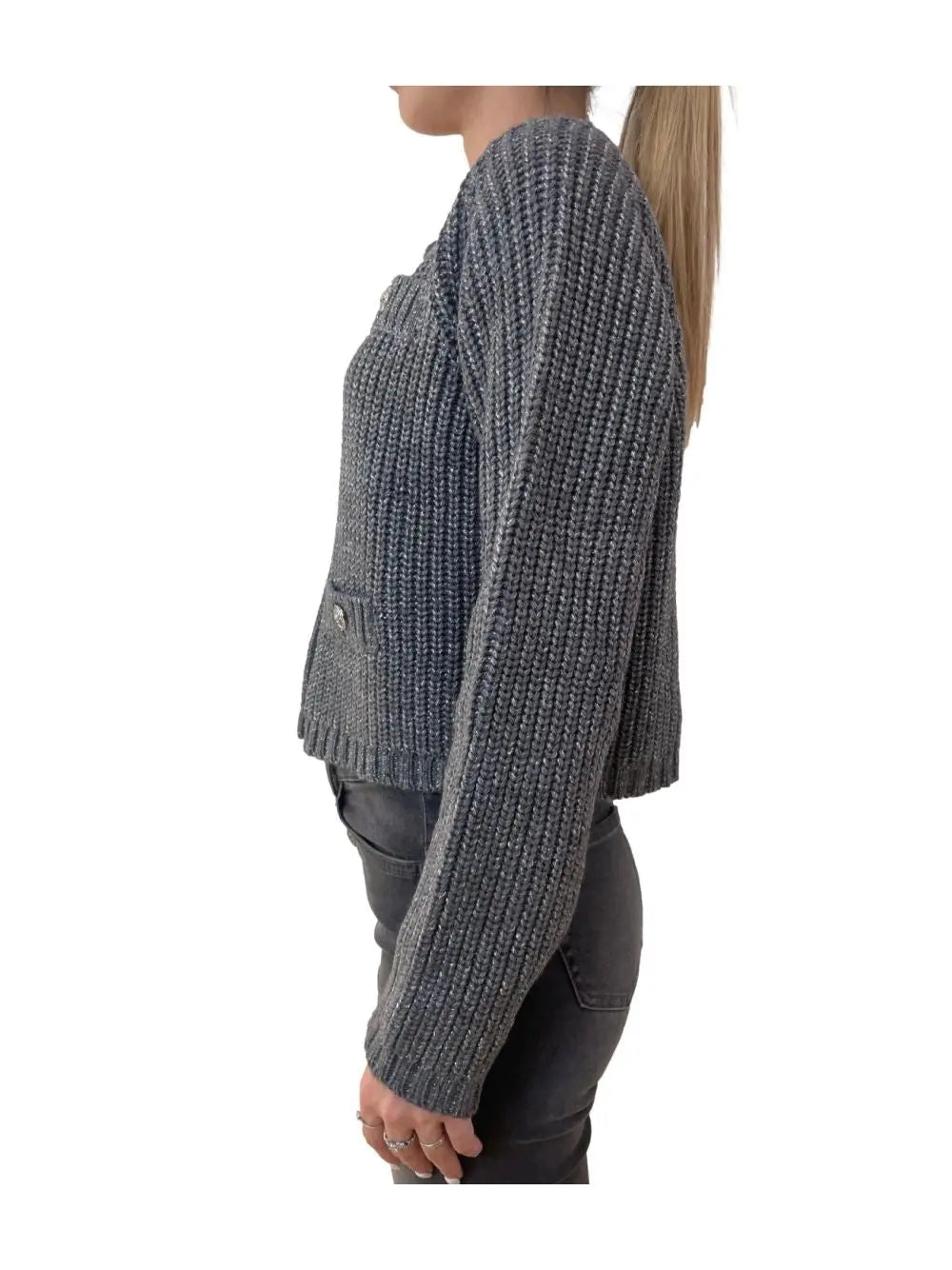 Maglia Liu Jo APERTA M/L Donna - Grigio