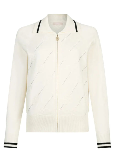Maglia Liu Jo ZIPPATA M/L Donna - Bianco