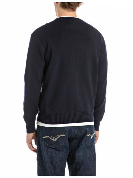 Maglia Replay Uomo - Blu