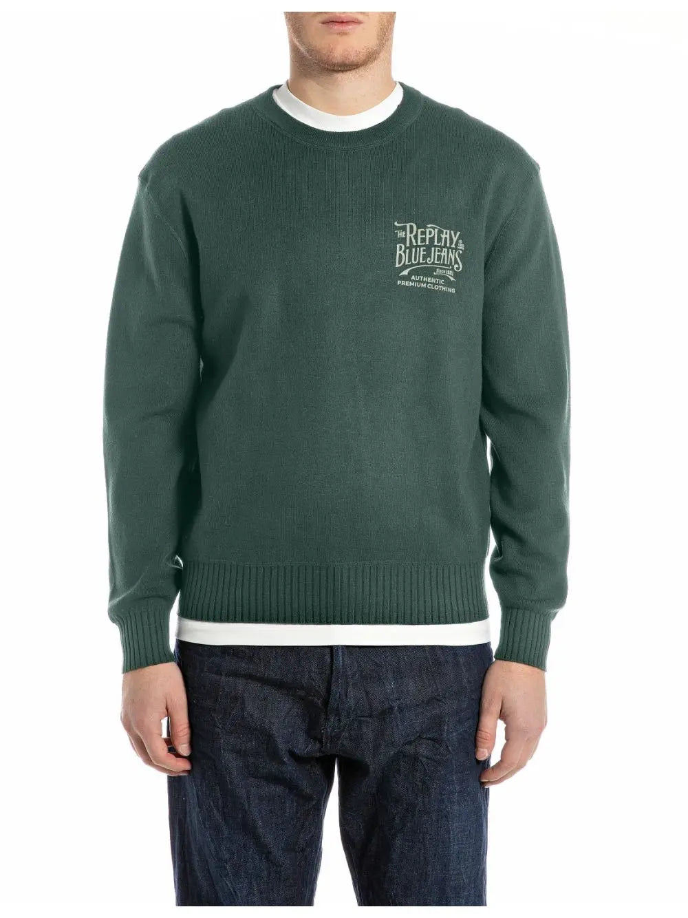 Maglia Replay Uomo - Verde