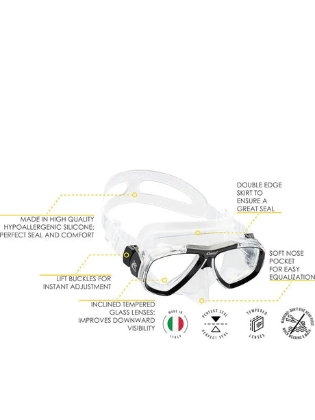 Maschera - Boccaglio Cressi Unisex